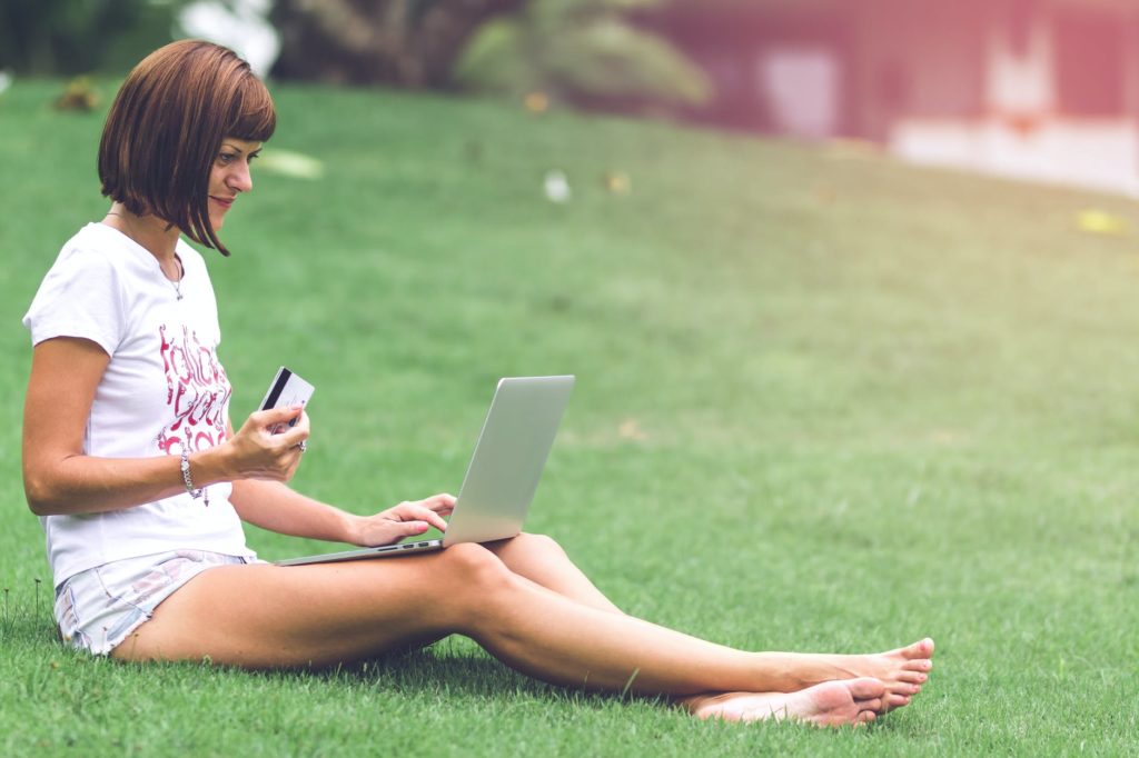 How secure is an online application for a credit card